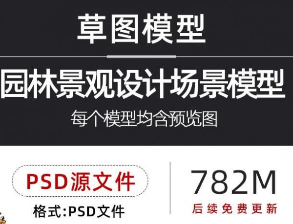 建筑景观园林设计城规素材场地周边现状前期分析图PSD分层源文件