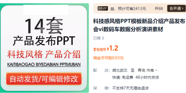 科技感风格PPT模板新品介绍产品发布会vi数码车数据分析演讲素材 - 163资源网-163资源网