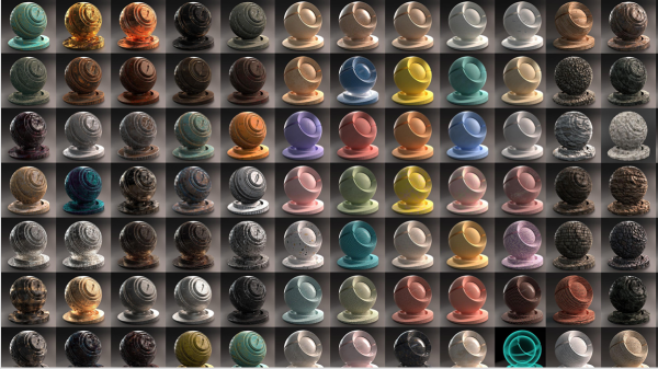 MAYA Arnold 材质库套装 Arnold-ShaderSuite-Maya v2.0